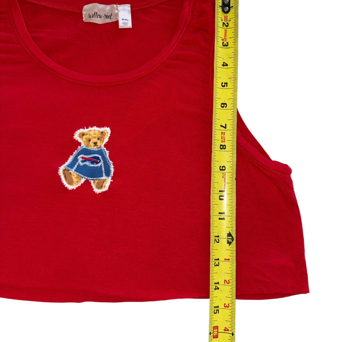 Buffalo Bills Reworked Bear Cropped Tank (M)