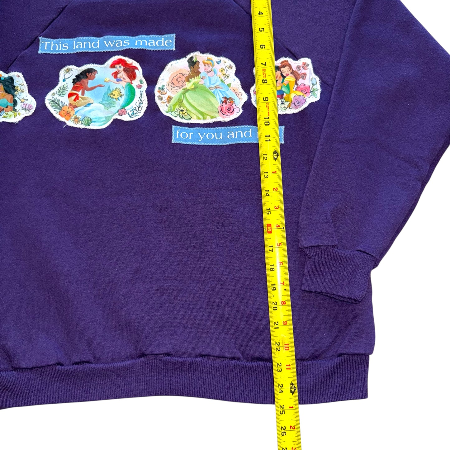 Just a Girl - This Land Purple Crew (L)