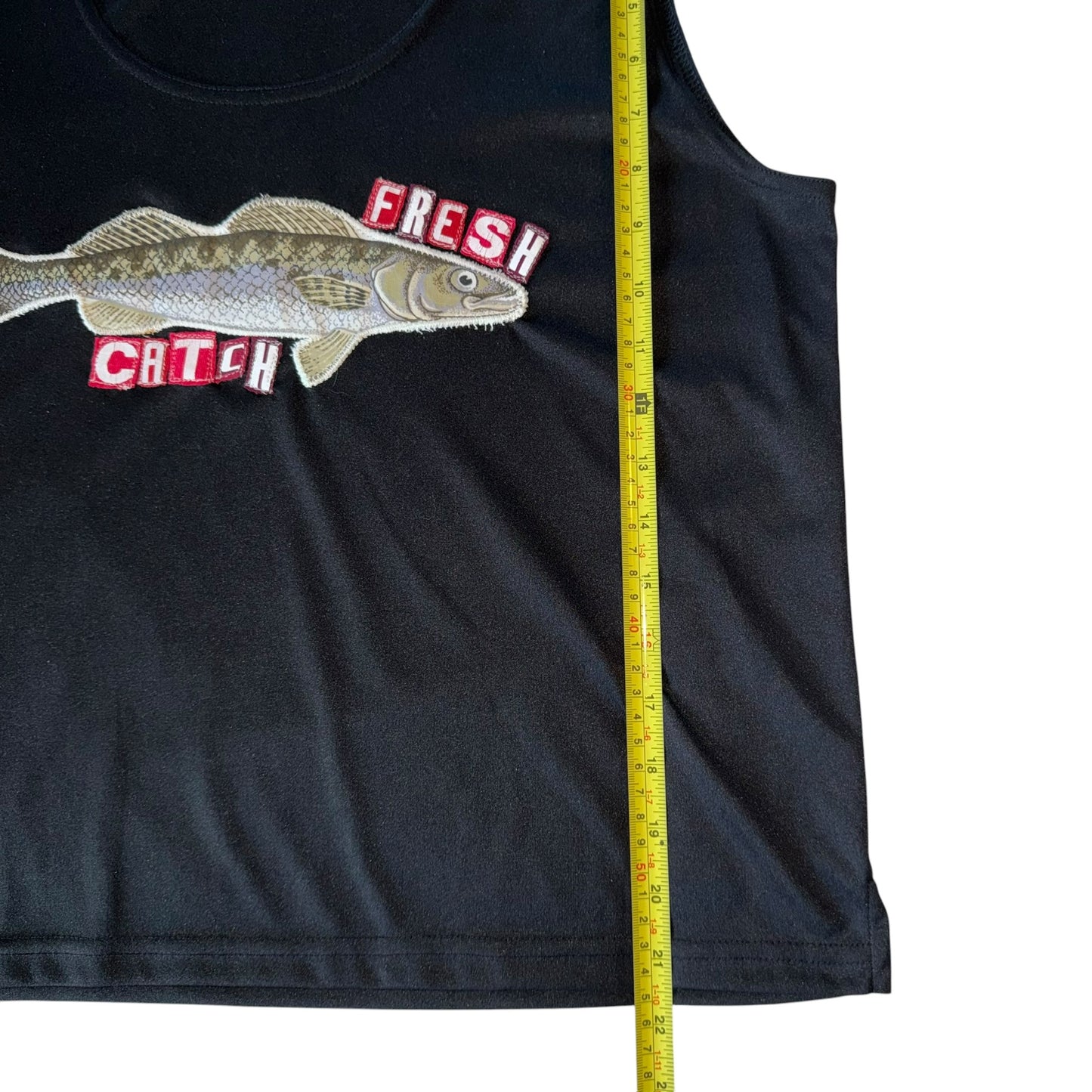 Earthbound- Fresh Catch Red Letters (M/L)