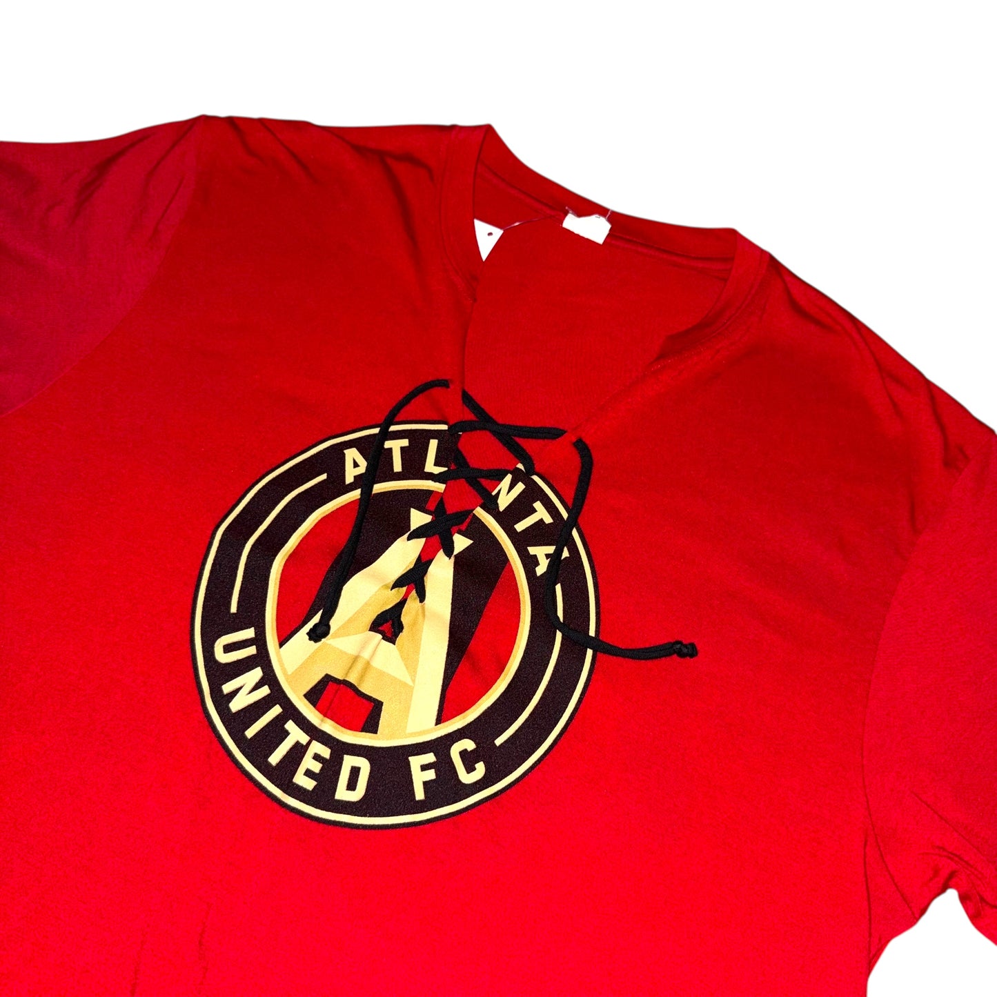 Atlanta United Lace Up T-Shirt (L)
