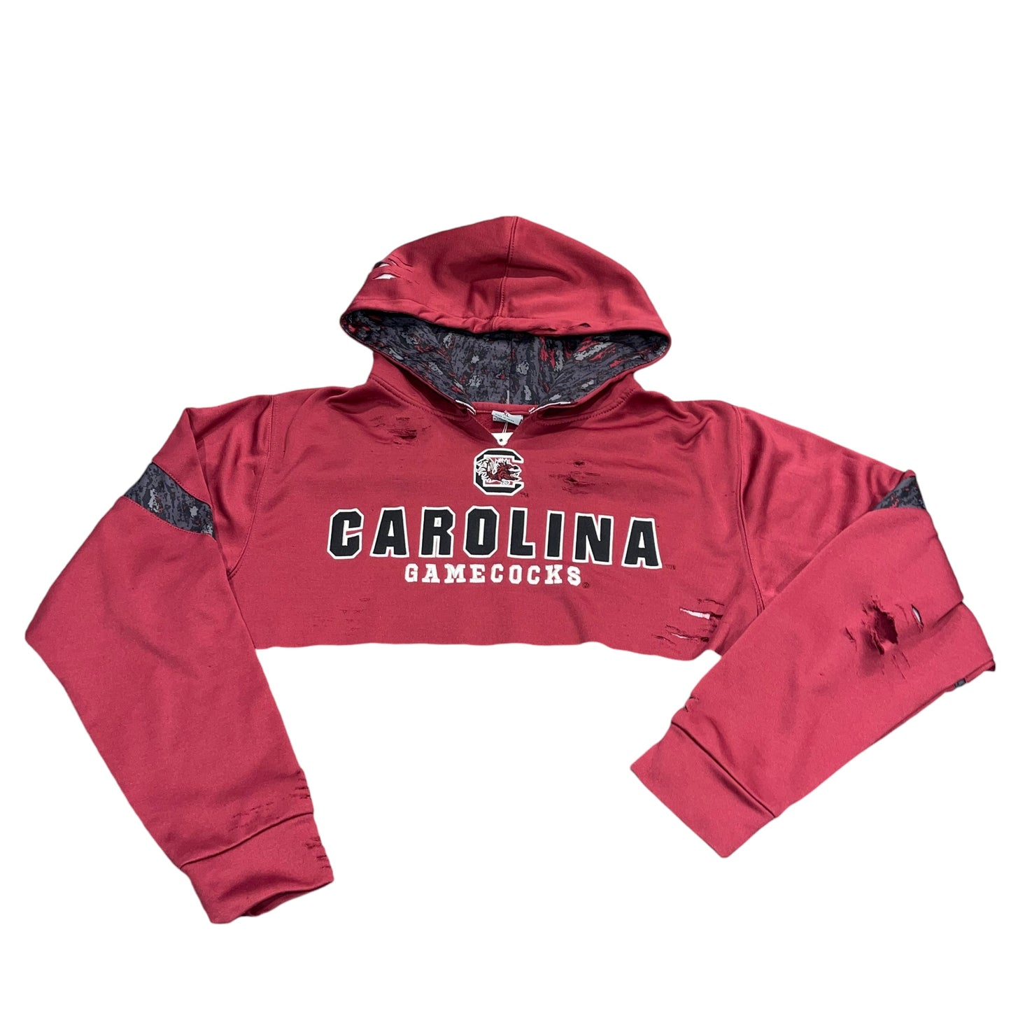 USC South Carolina Distressed Hoodie (YXL)