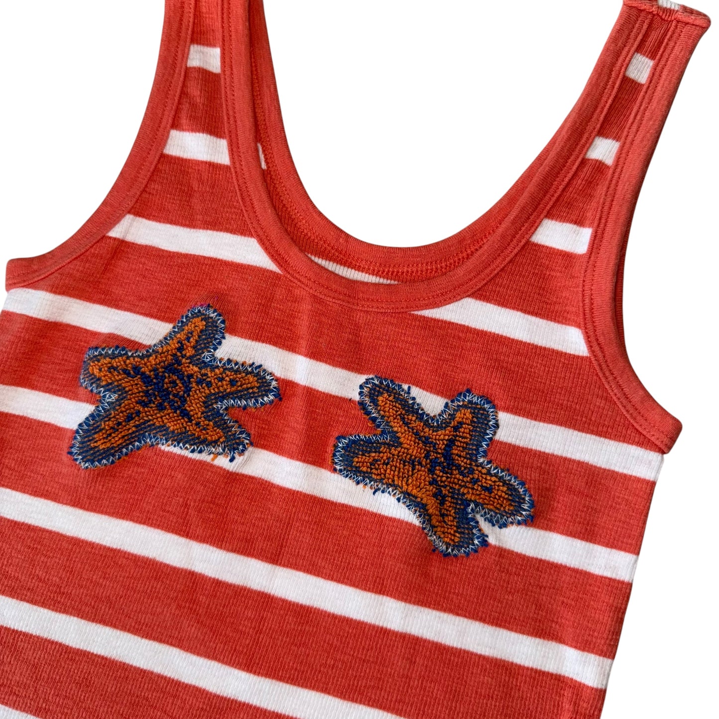 Earthbound - Double Star Fish Striped Tank (XXS)