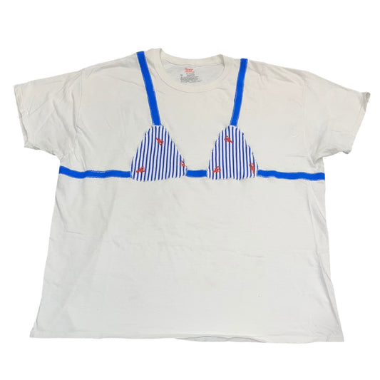 Earthbound - Bikini Patchwork Lobster & Blue (XL)