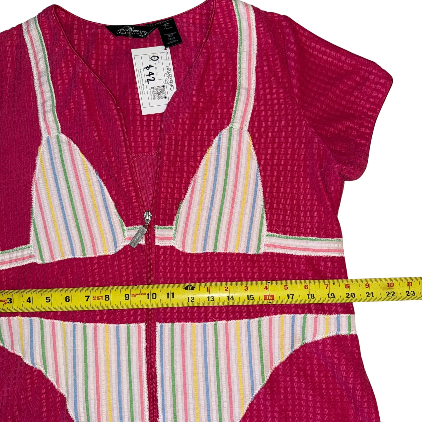 Earthbound - Striped Bikini Cover Up (M)