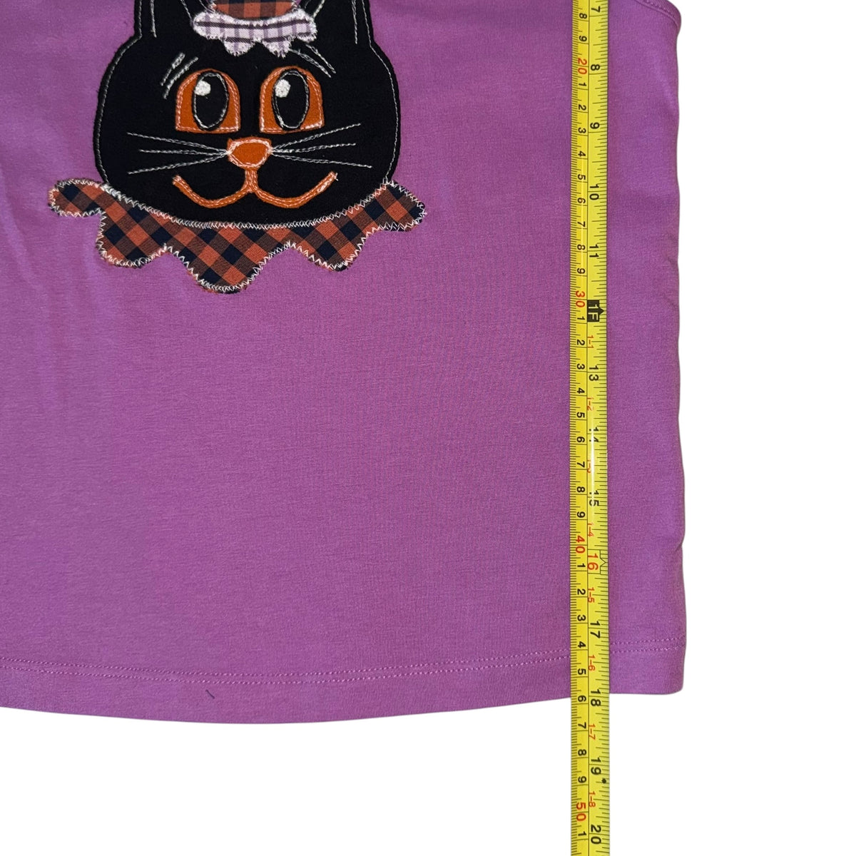 Spooky - Halloween Cat Purple Tank (M)