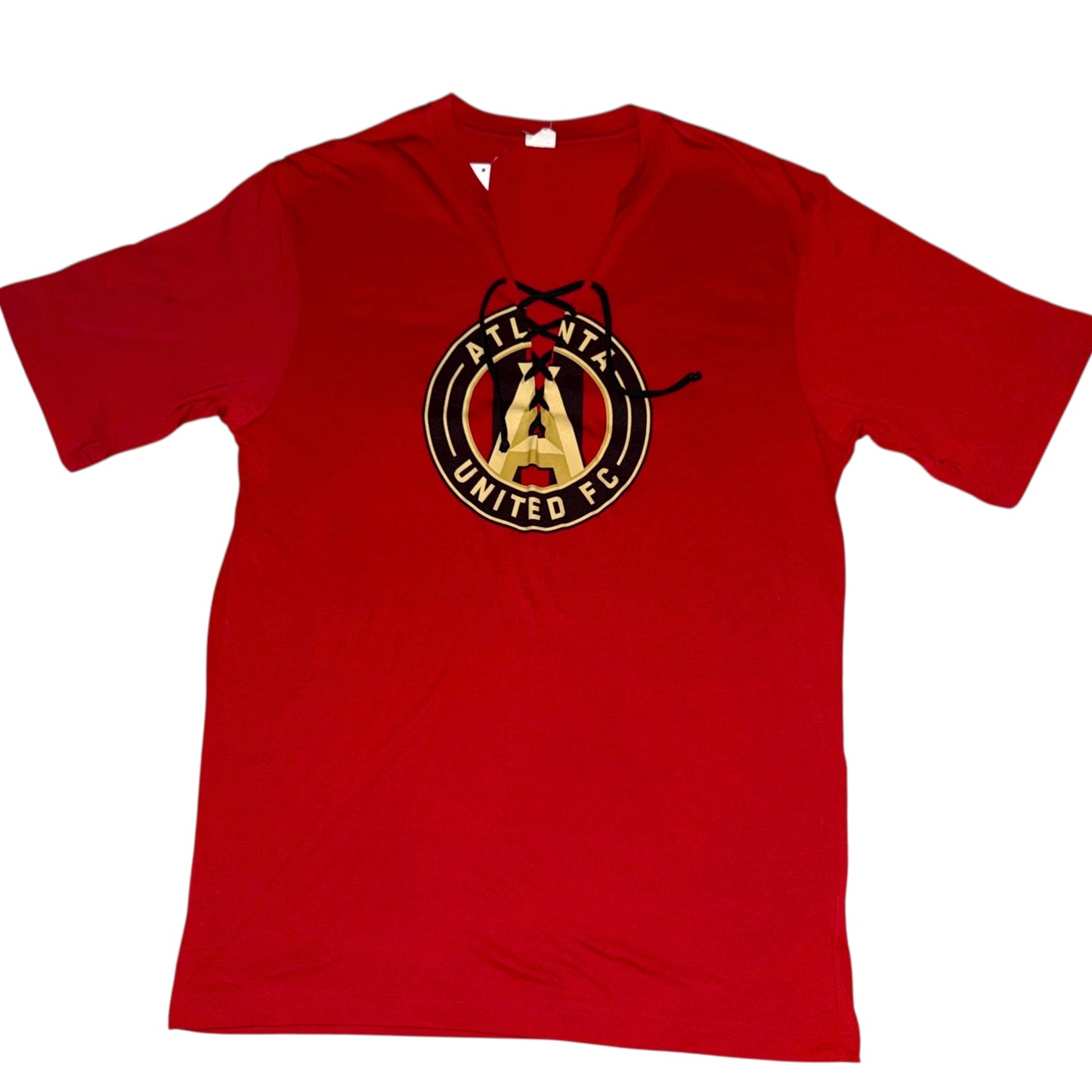 Atlanta United Lace Up T-Shirt (L)