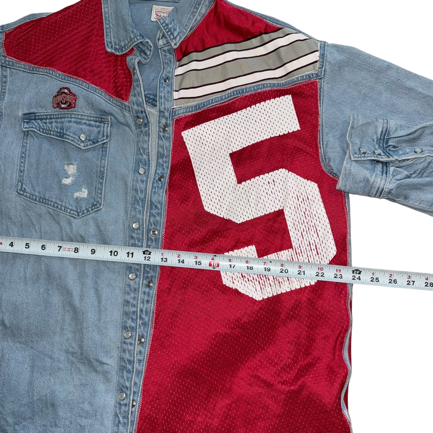 Ohio State Reworked Jersey Jacket (M/L)