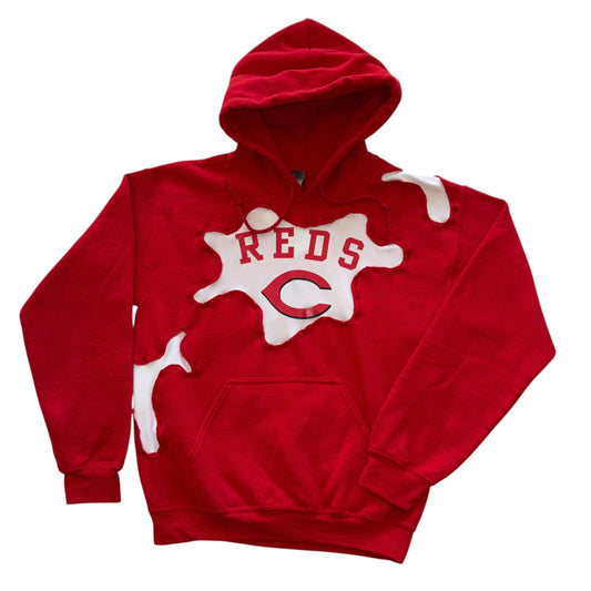 Cincinnati Reds Splatter Hoodie (S)