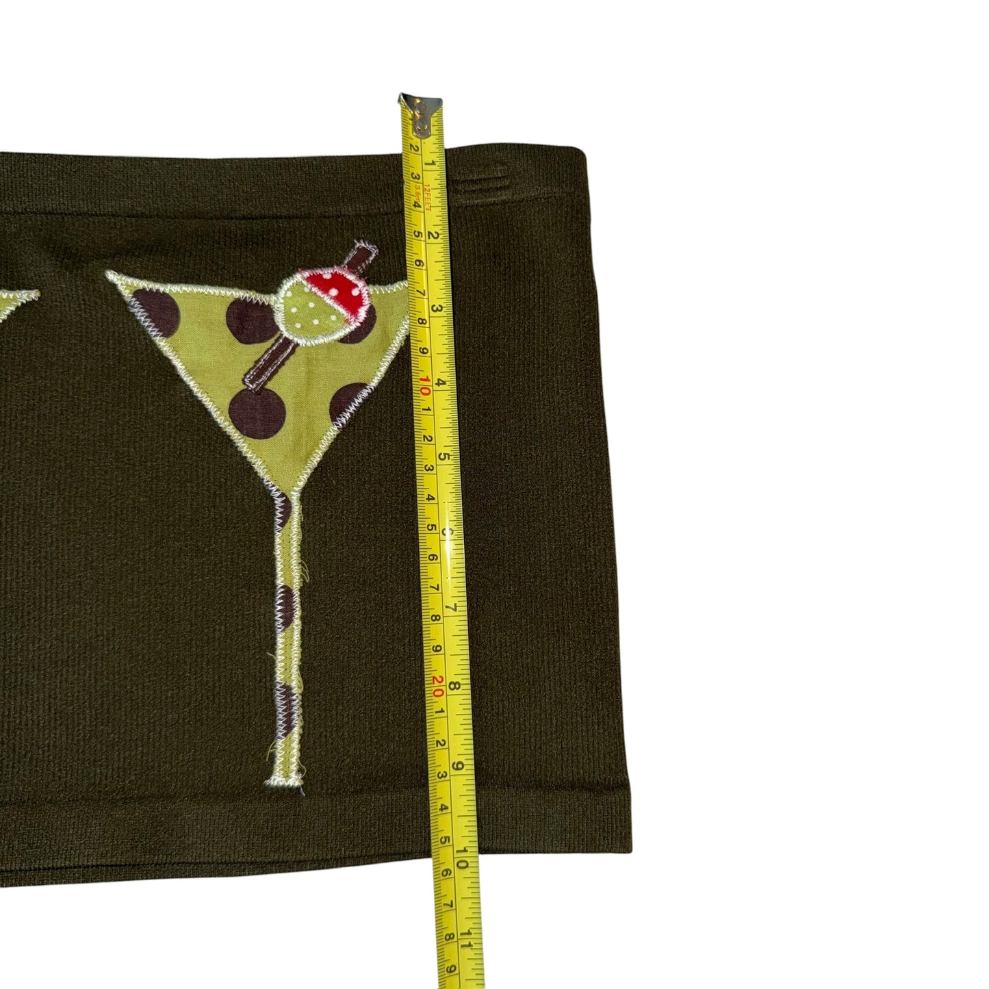 Just a Girl-Y2K Double Martini Top (M/L)