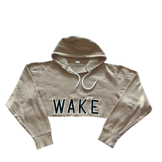 Wake Forest Upcycled Micro Crop Hoodie (M)