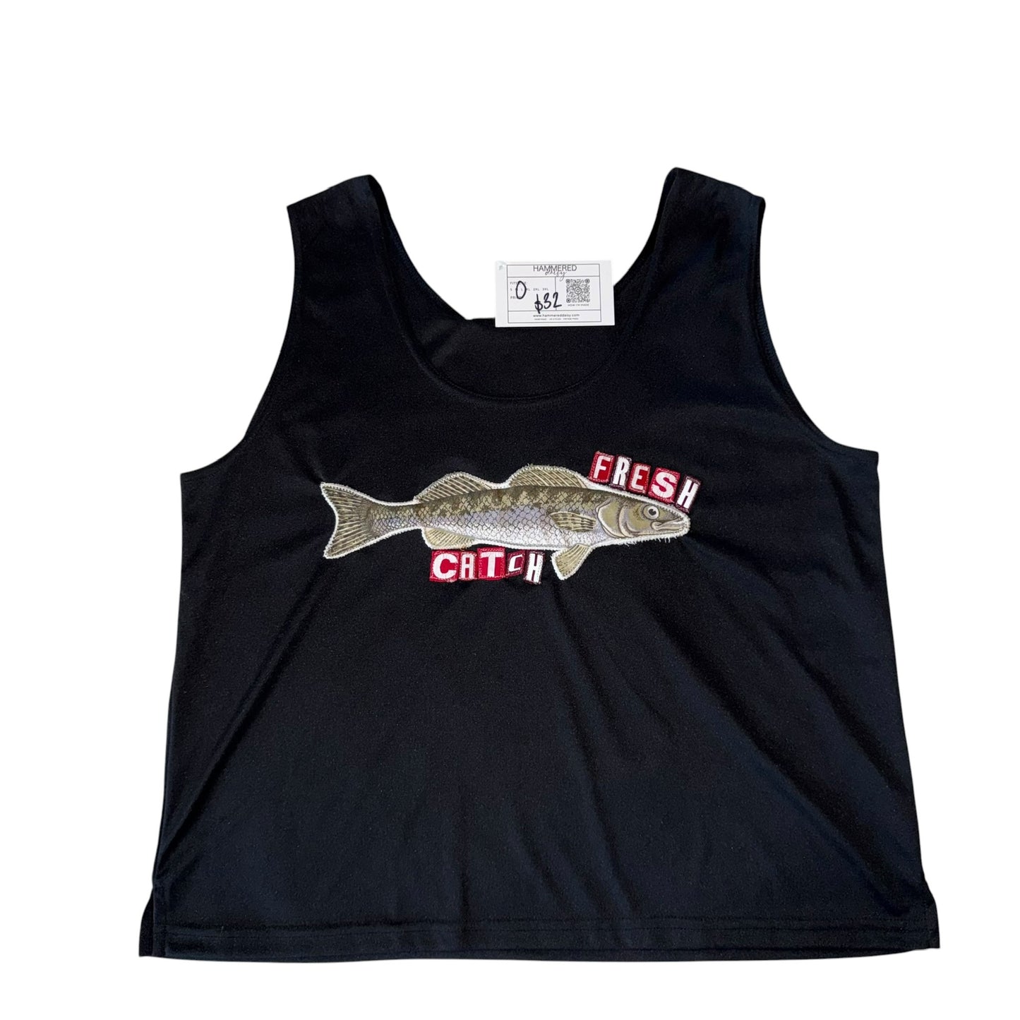 Earthbound- Fresh Catch Red Letters (M/L)