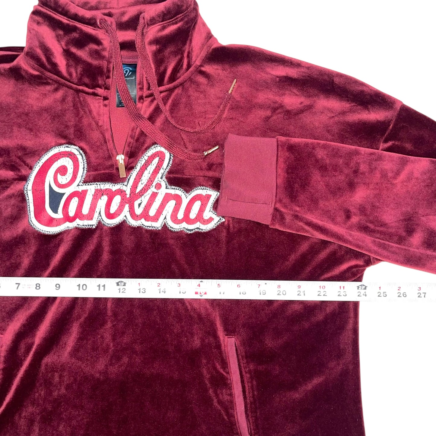 USC South Carolina Re-worked Velour Zip (XL)