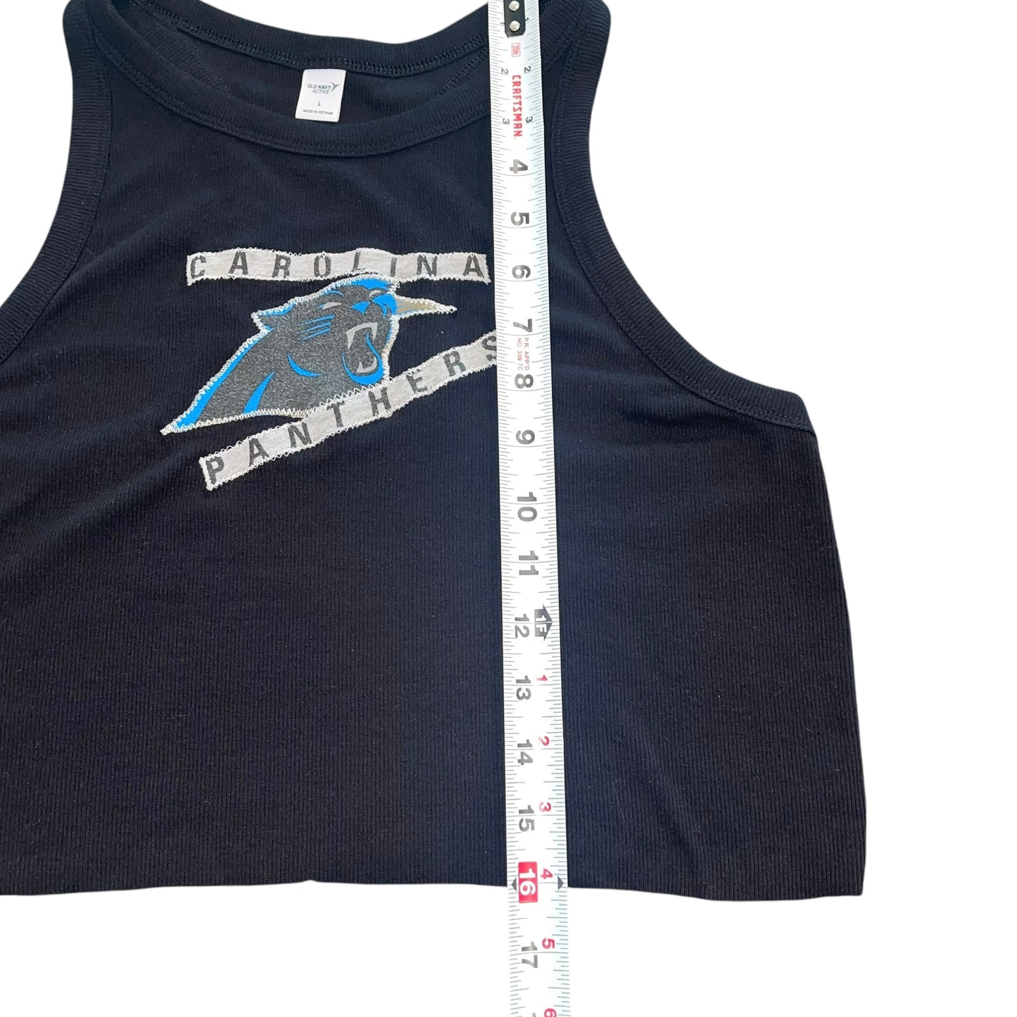Carolina Panthers Patchwork Tank (L)