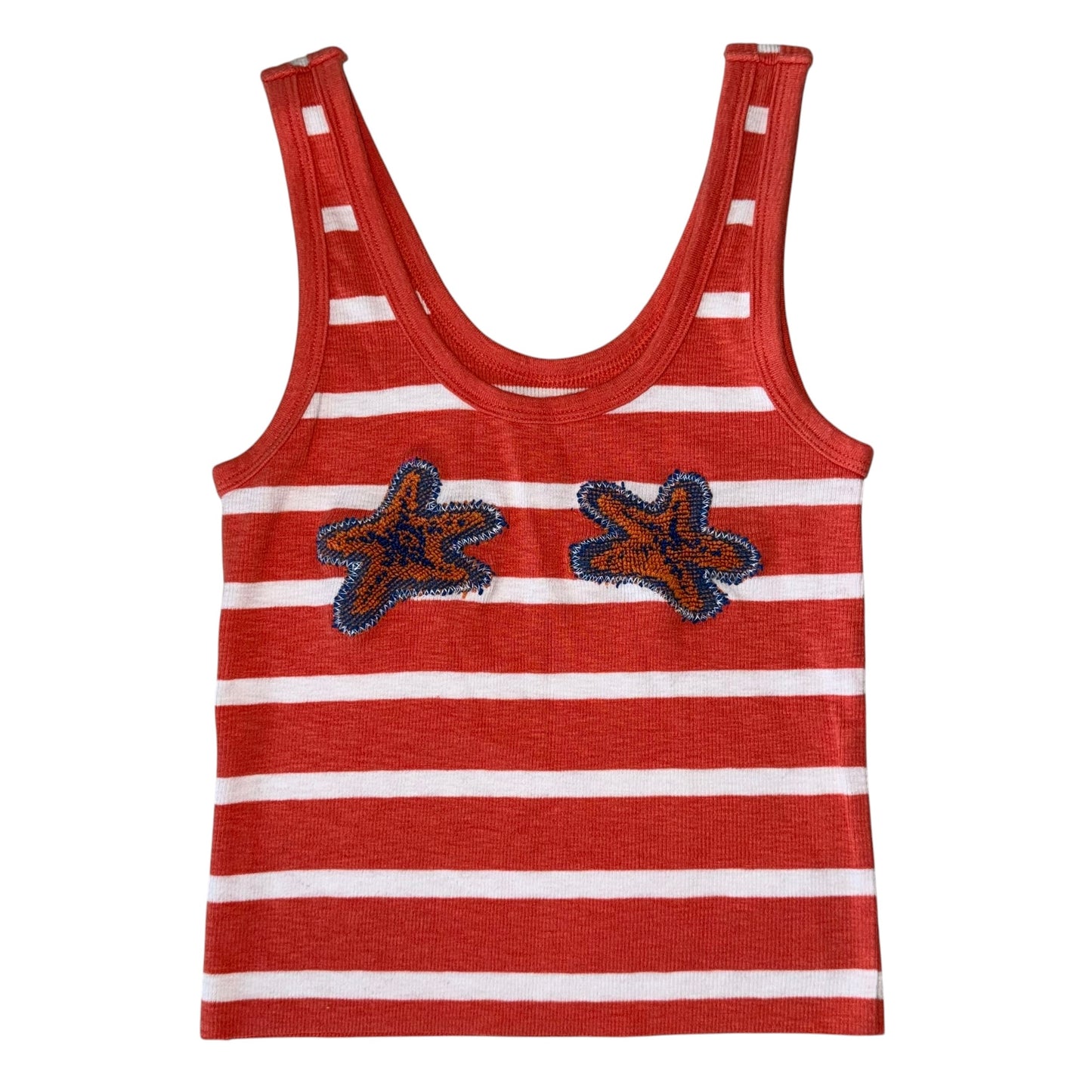 Earthbound - Double Star Fish Striped Tank (XXS)
