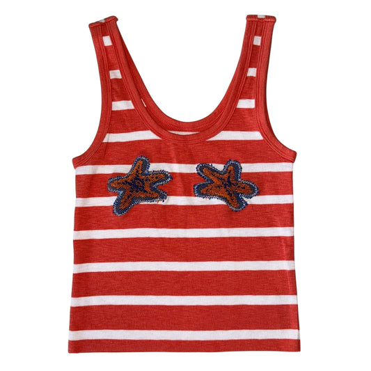 Earthbound - Double Star Fish Striped Tank (XXS)