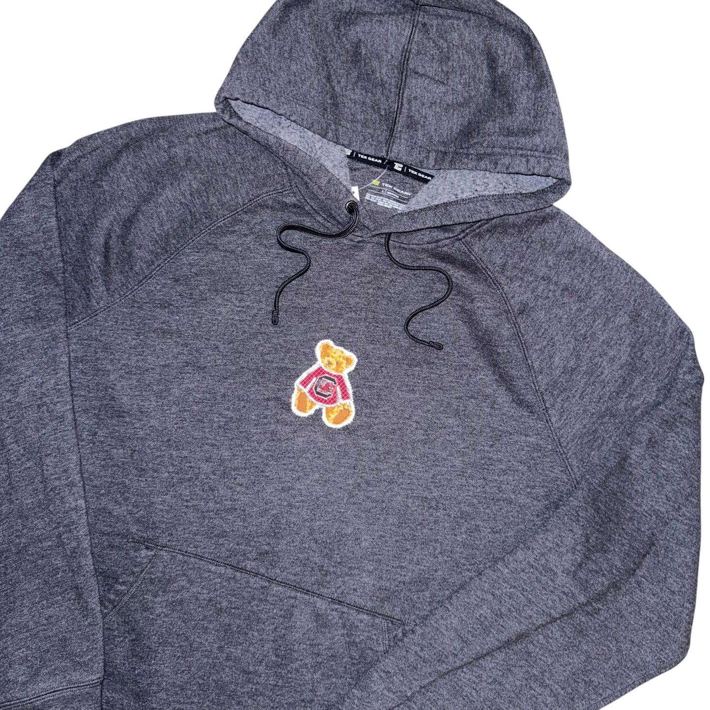 USC South Carolina Reworked Bear Grey Hoodie (L)