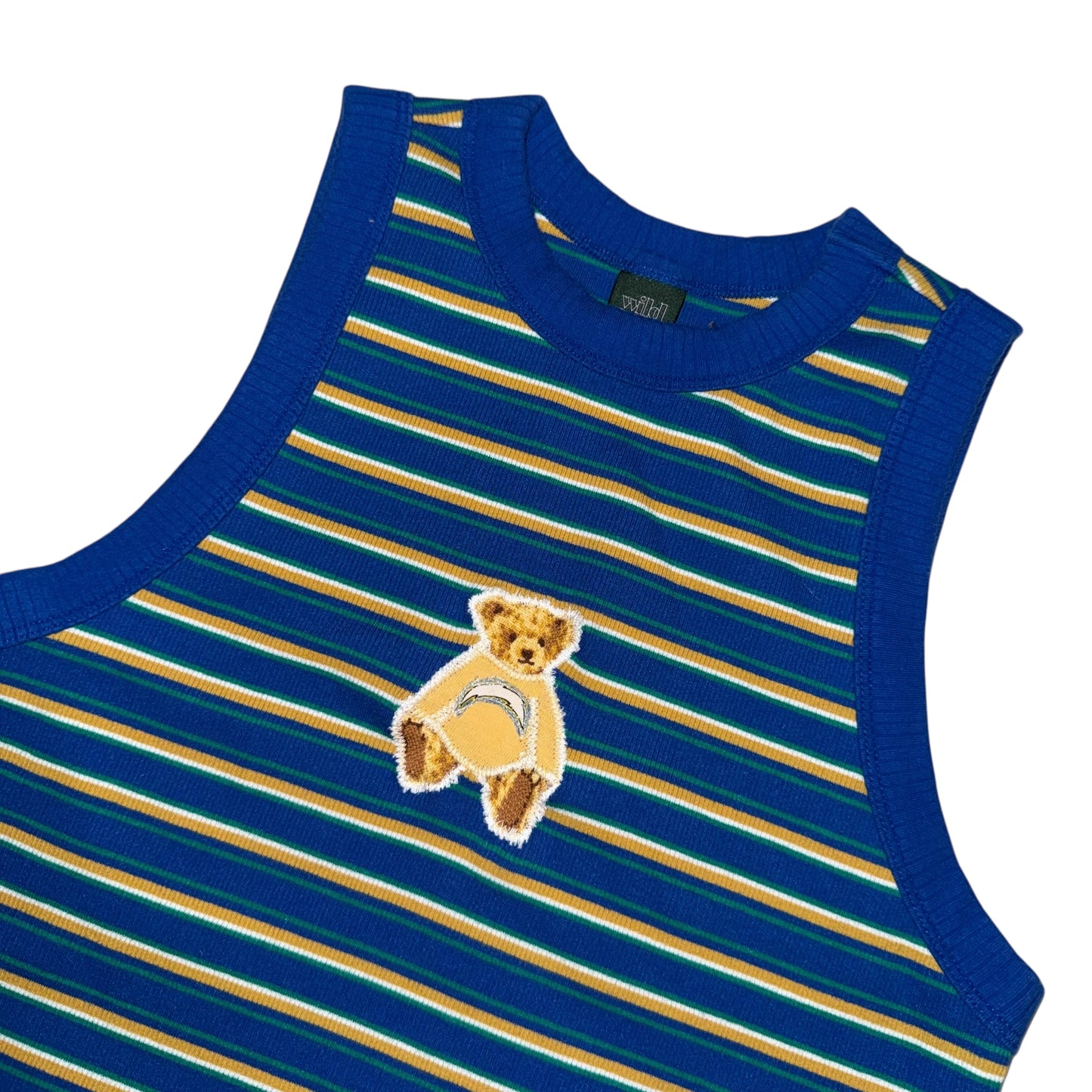 Los Angeles Chargers Upcycled Bear (M/L)