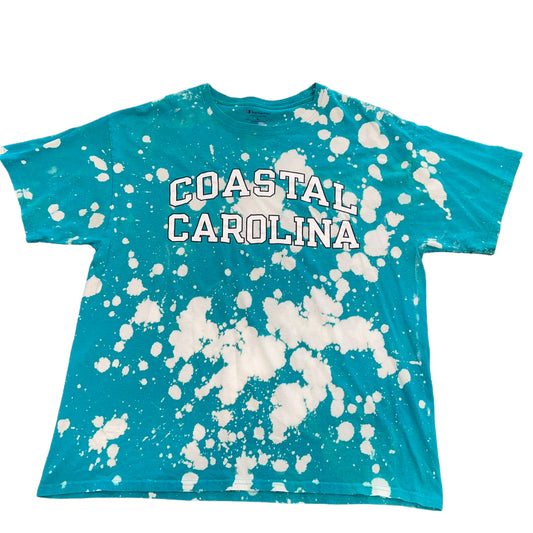 Coastal Carolina bleach Tee (L)