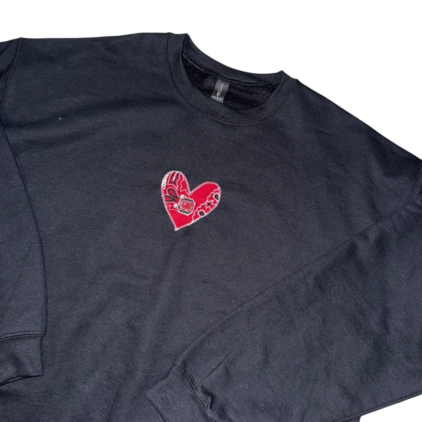 USC South Carolina Upcycled Heart (XL)