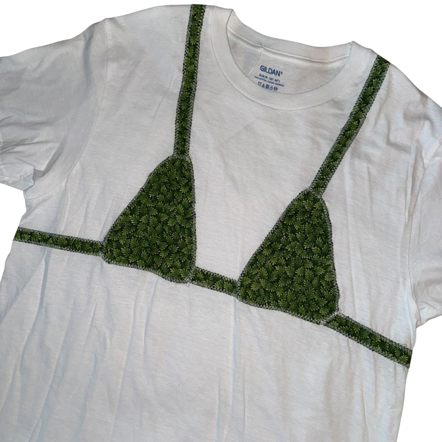 Earthbound - Leafy Greens Bikini Tee (M)