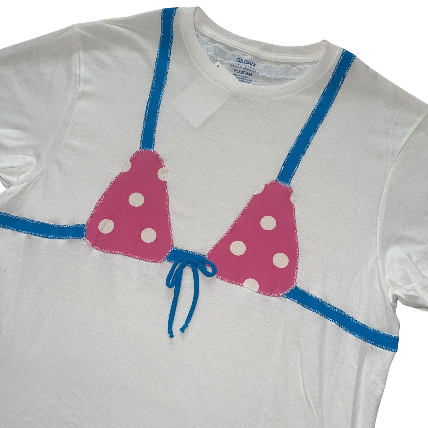 Earthbound - Pink & Blue Gumball Bikini (L)