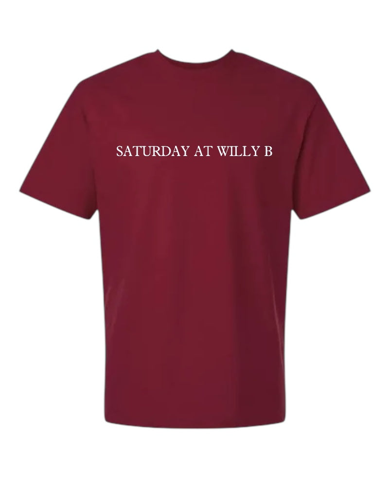 T-SHIRT BAR - Willy B All Caps Custom Tee