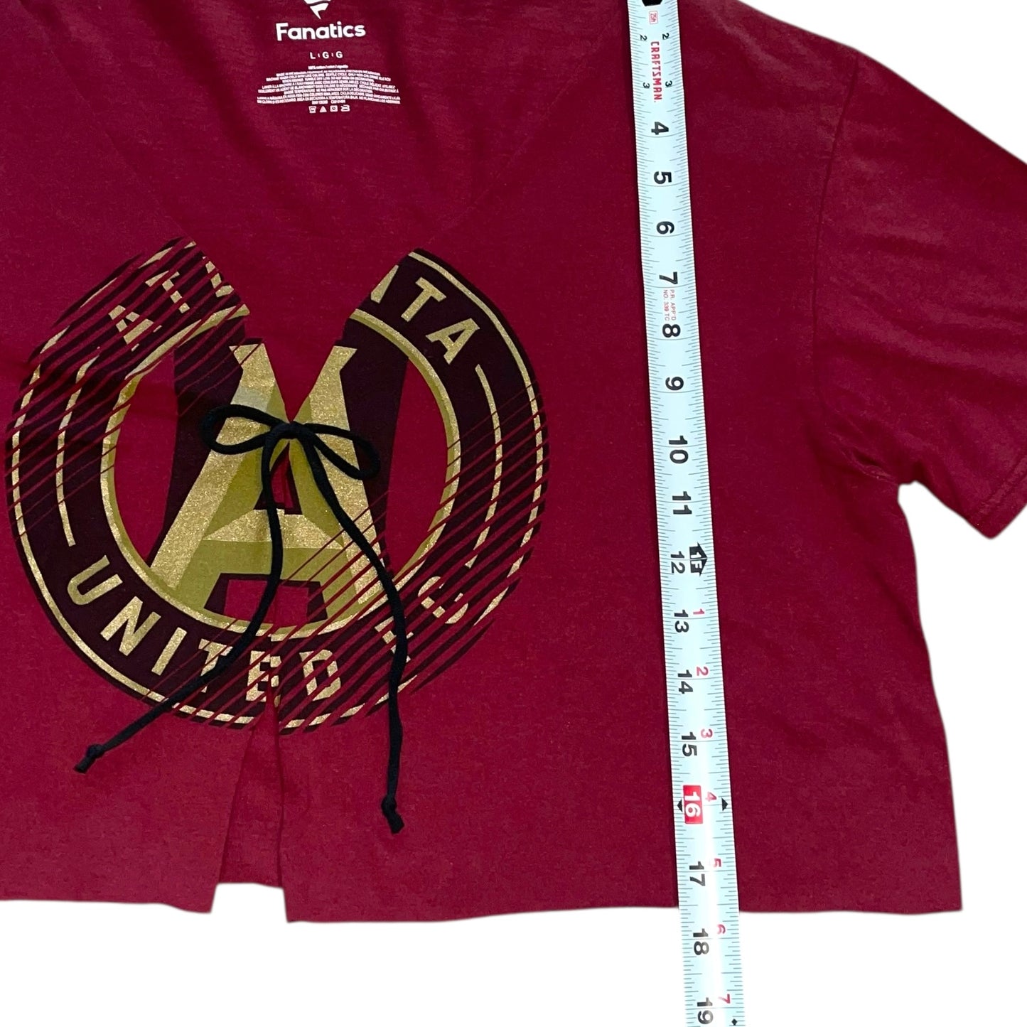 Atlanta United Bow Front Crop (L)
