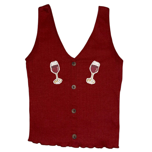 Just a Girl - Double Wine Tank (S/M)