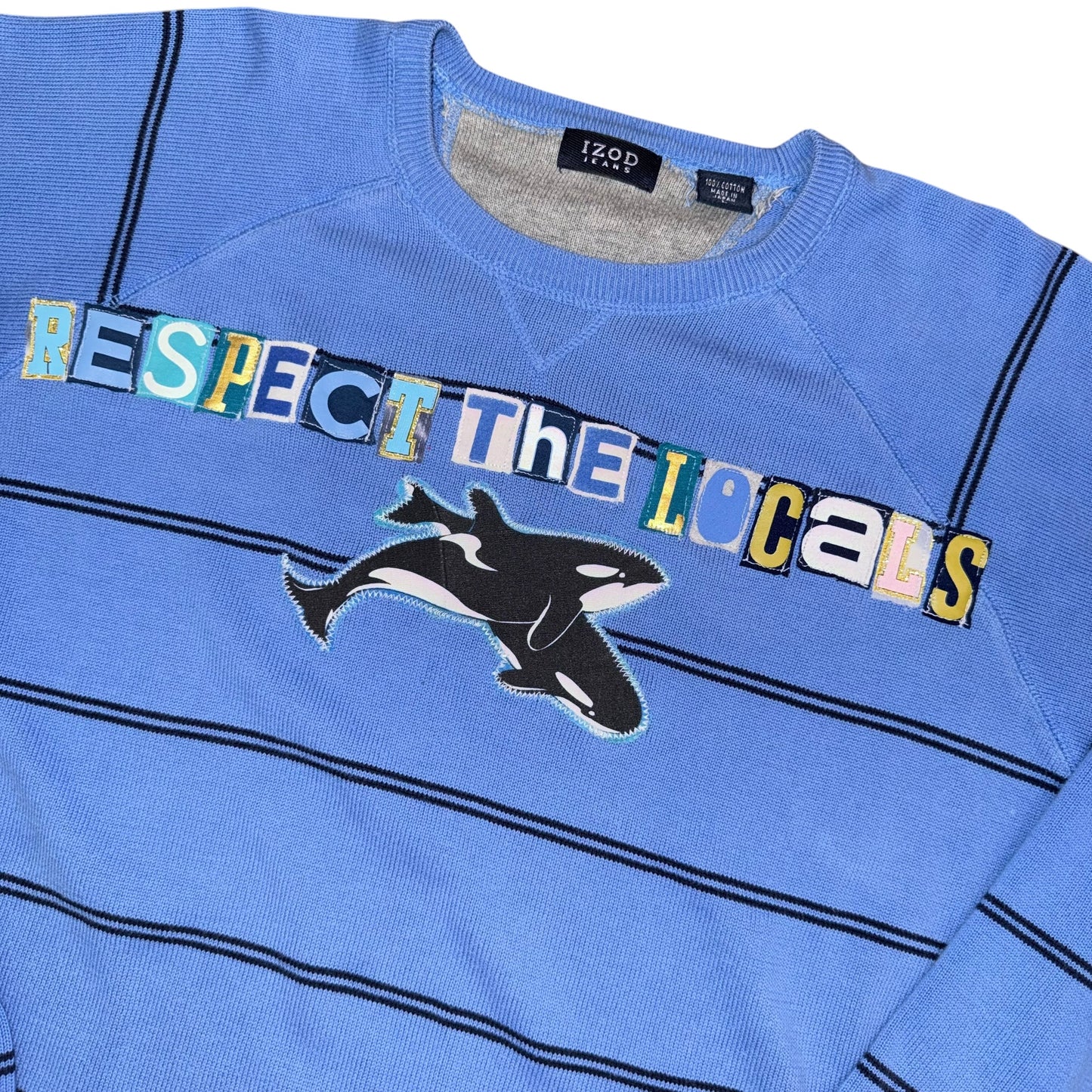Earthbound - Respect The Locals Shamoo Sweater (L)