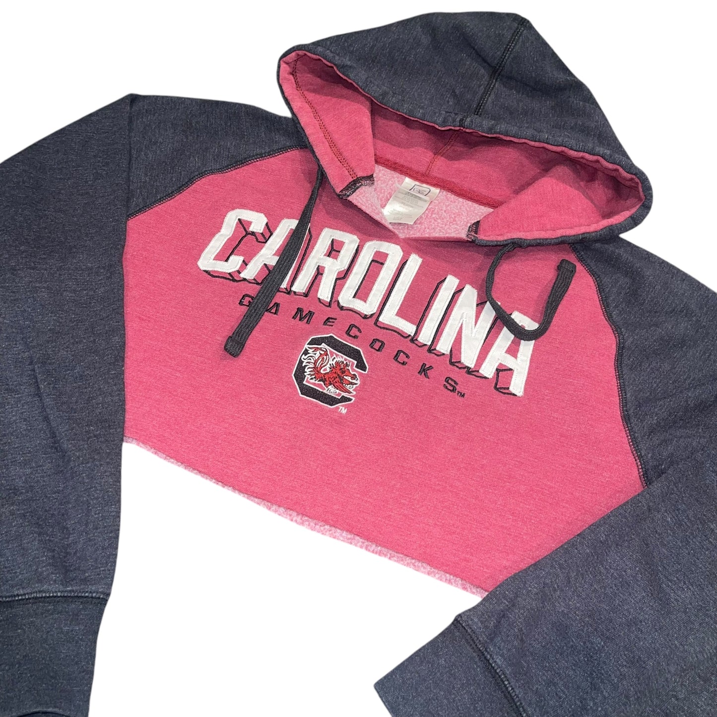 USC South Carolina Colorblock Crop (L)