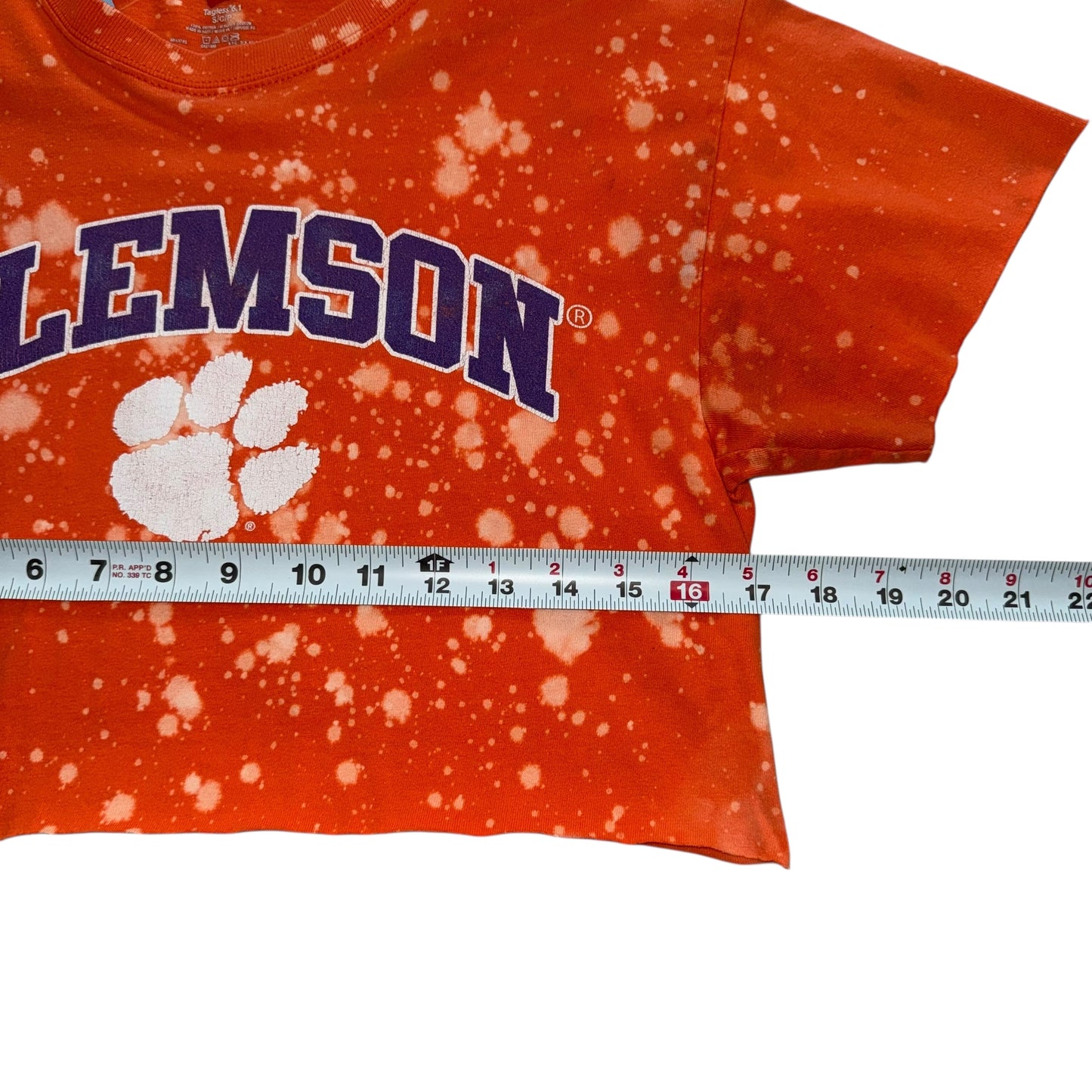 Clemson Reworked Bleach Crop (S)