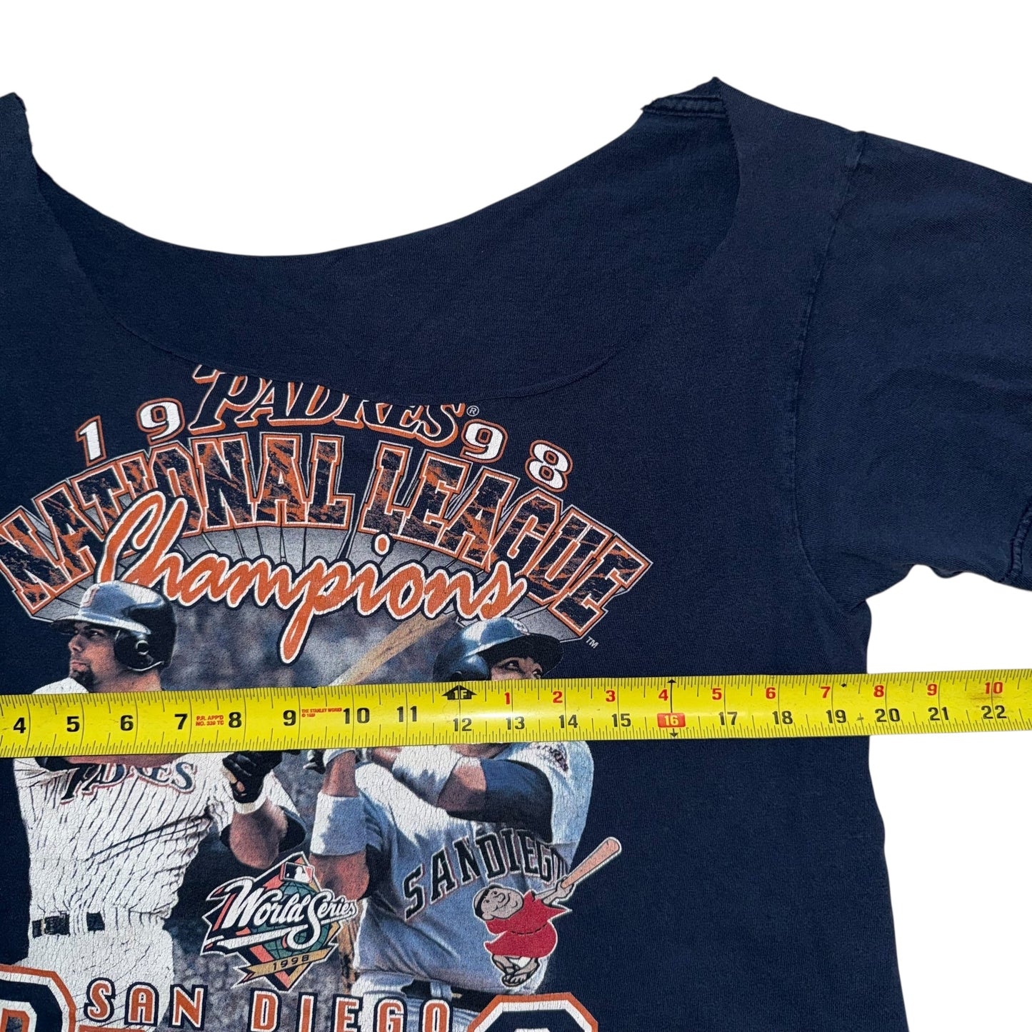 San Diego Padres 1998 Off The Shoulder Tee (M/L)