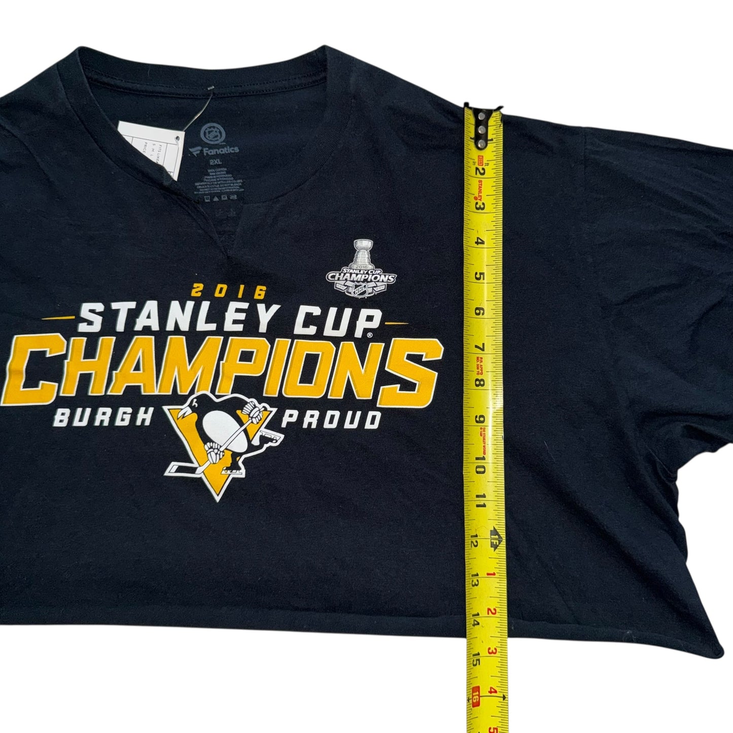 Pittsburgh Penguins Champs Crop (2XL)