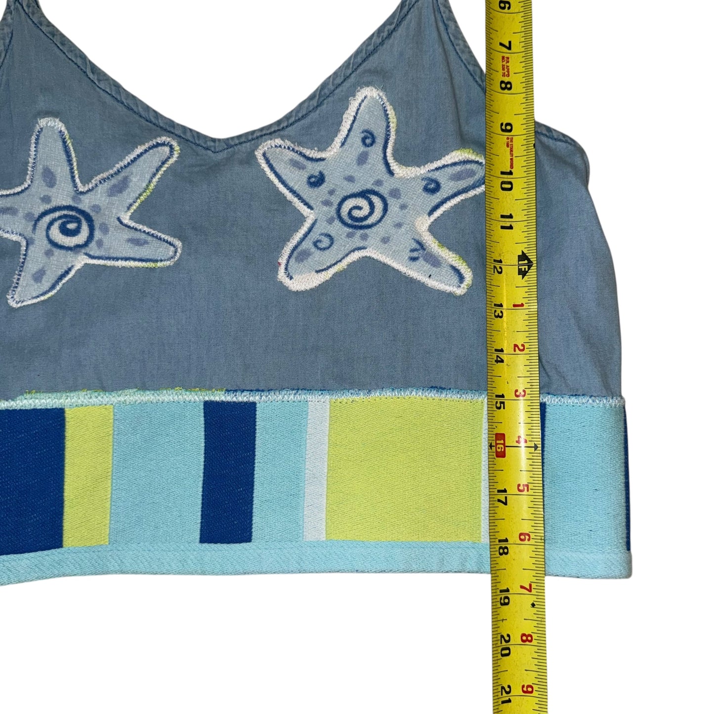 Earthbound - Double Star Fish Reworked Towel Top (M)