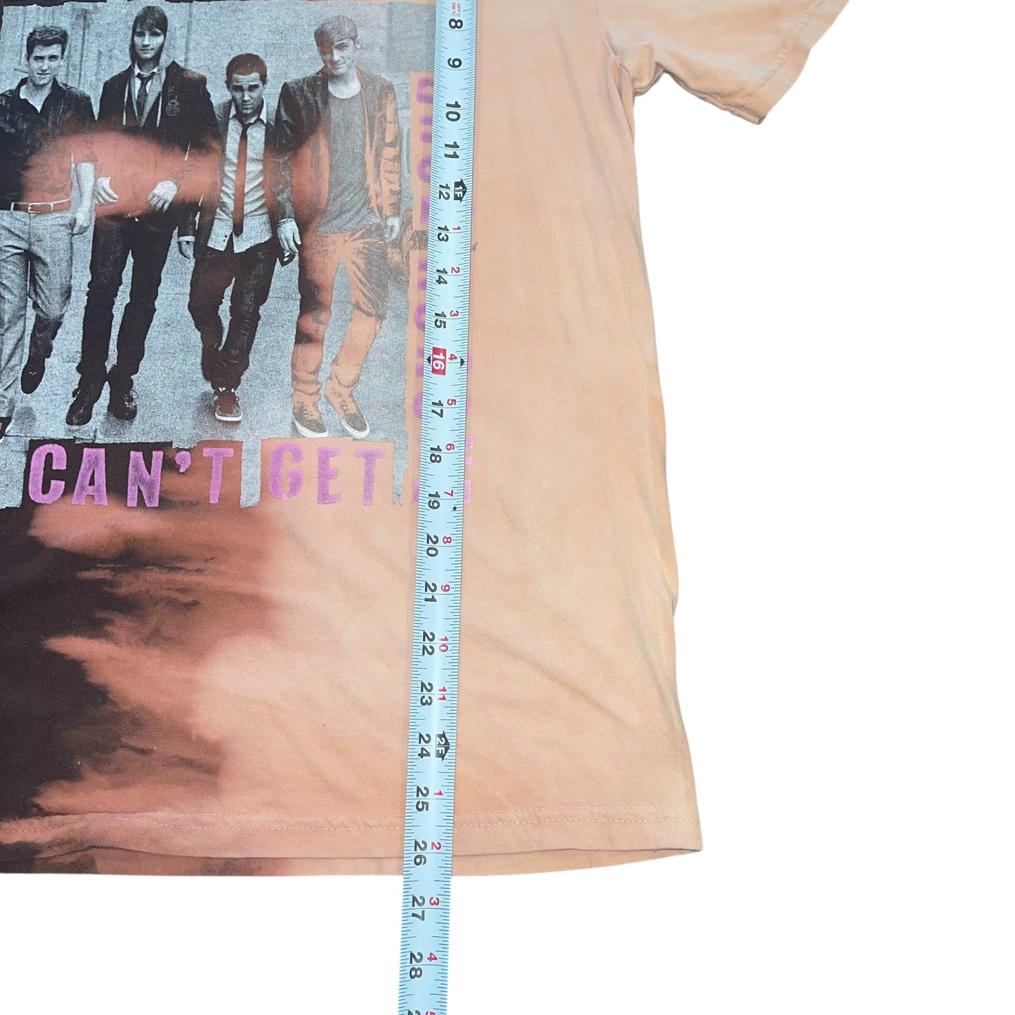 Big Time Rush Bleached Band Tee (M)