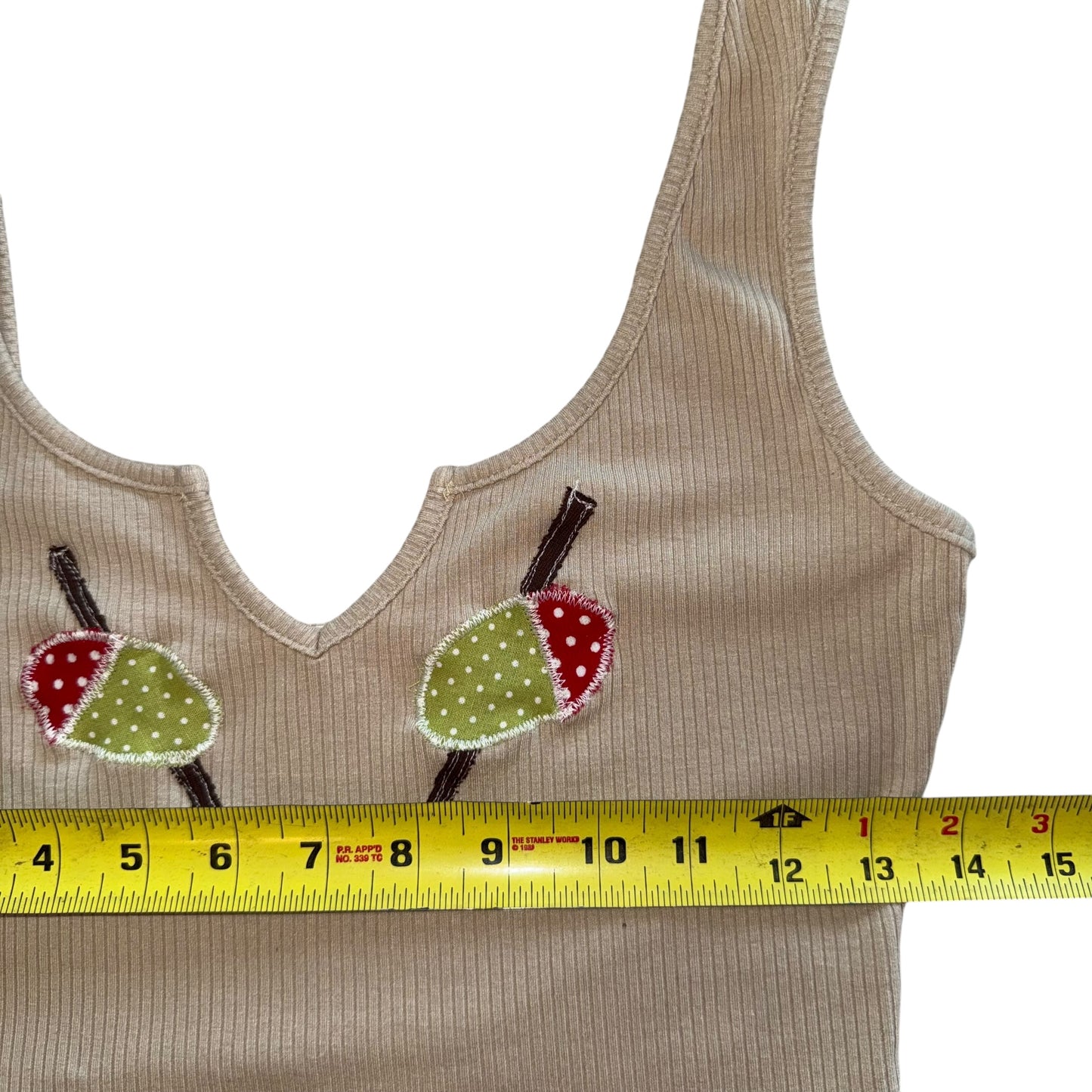 Just a Girl - Double Olive Crop (L)