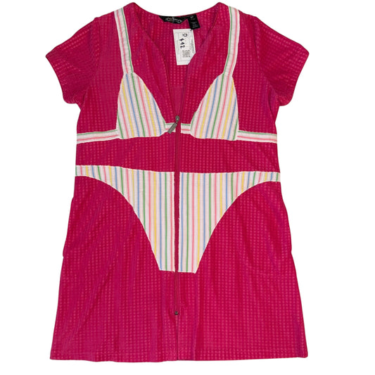 Earthbound - Striped Bikini Cover Up (M)