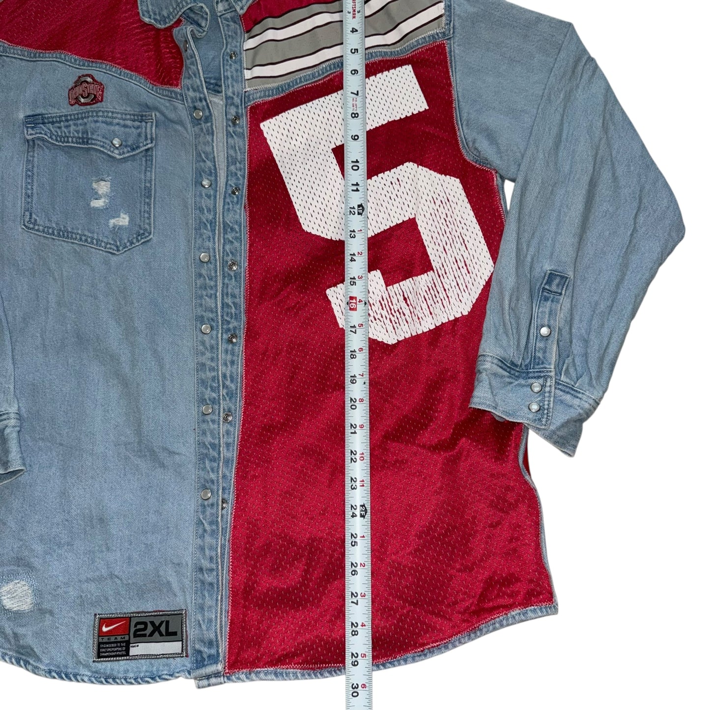 Ohio State Reworked Jersey Jacket (M/L)