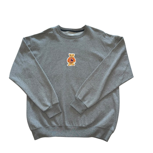 Clemson Upcycled Bear Sweatshirt (L)