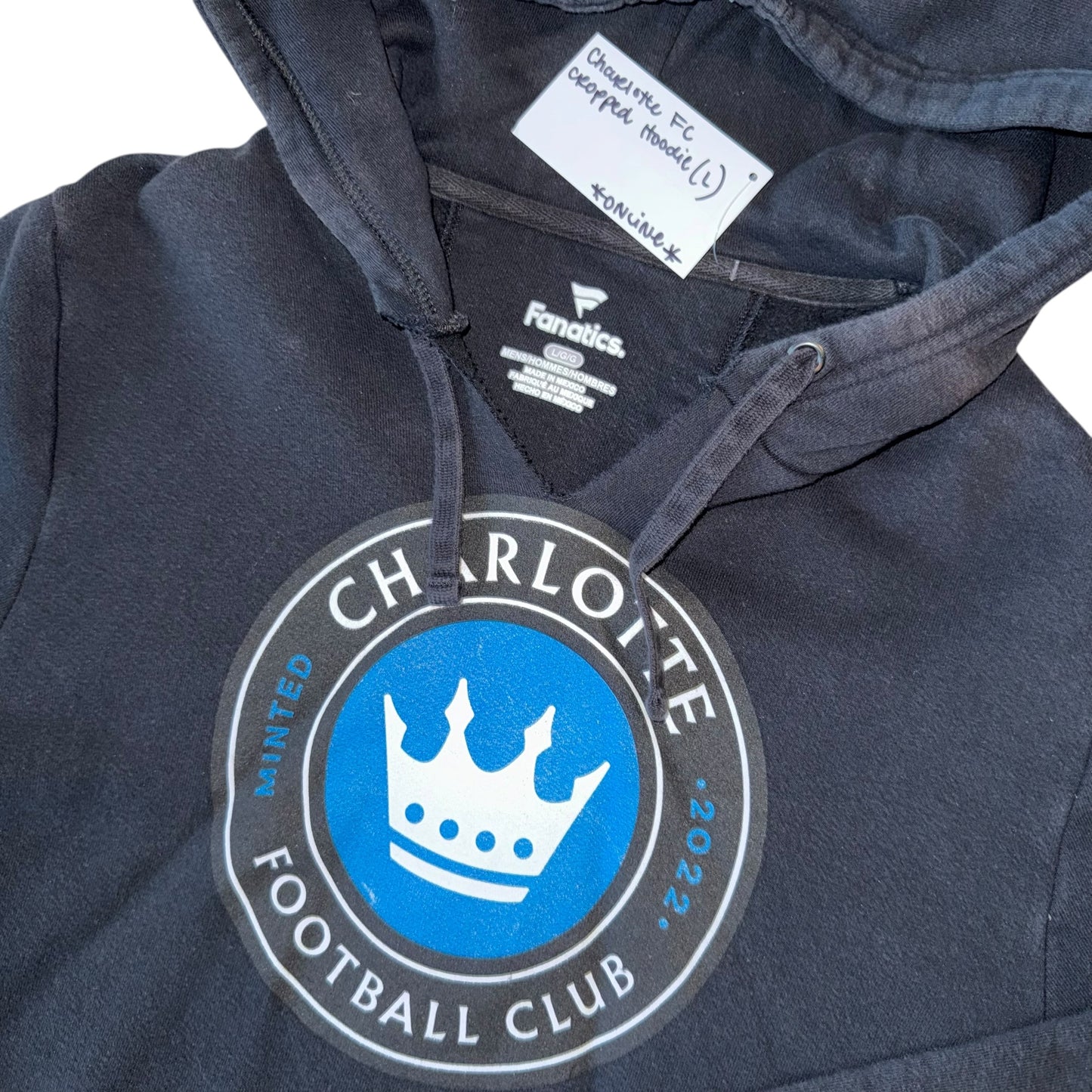 CLT - Charlotte FC Cropped Hoodie (L)