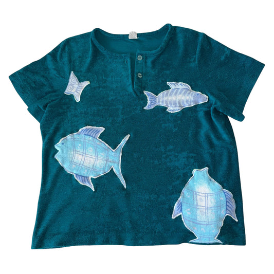 Earthbound - Terry Cloth Fish Party (XL)