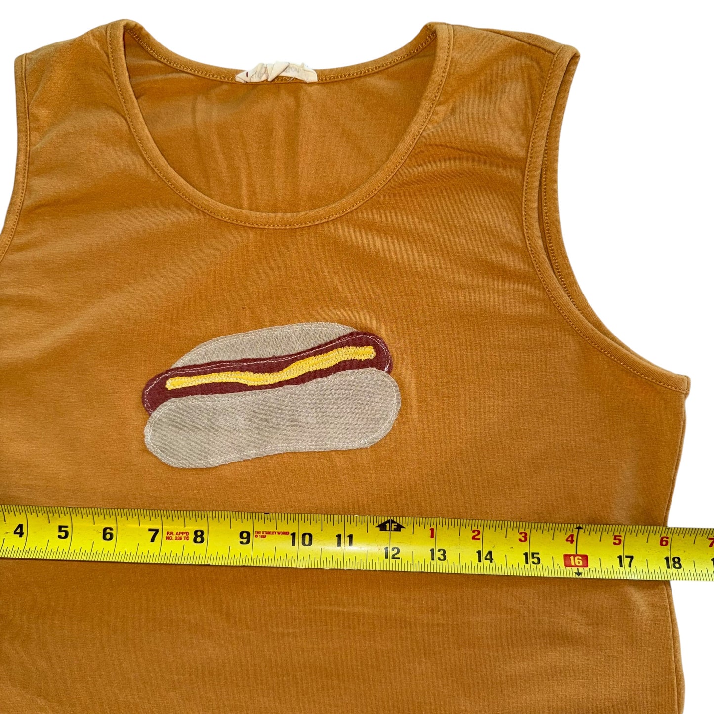 For The Girls, USA - Yellow Hot Dog Tank (M/L)
