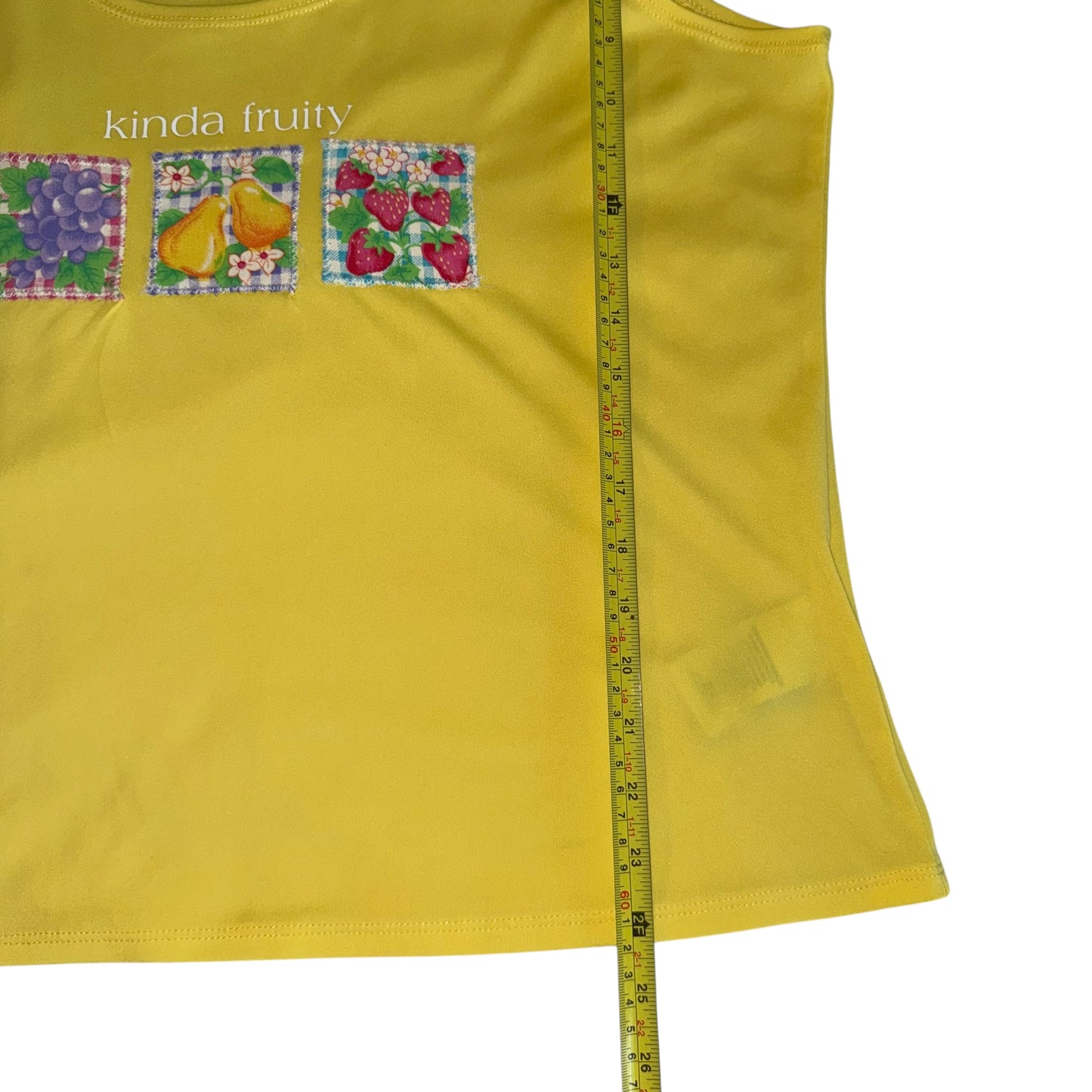 PRIDE - Kinda Fruity Yellow Tank (XL/2XL)