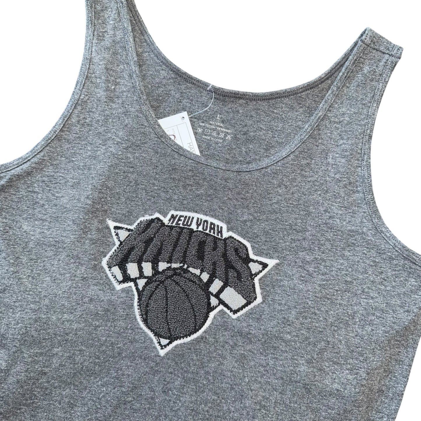 New York Knicks Reworked Patch Tank (L)