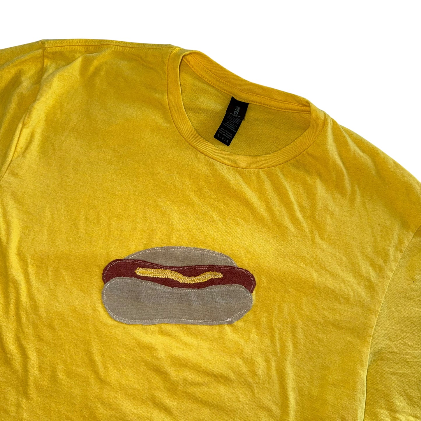 For The Girls, USA - Yellow Hot Dog Crop (M)