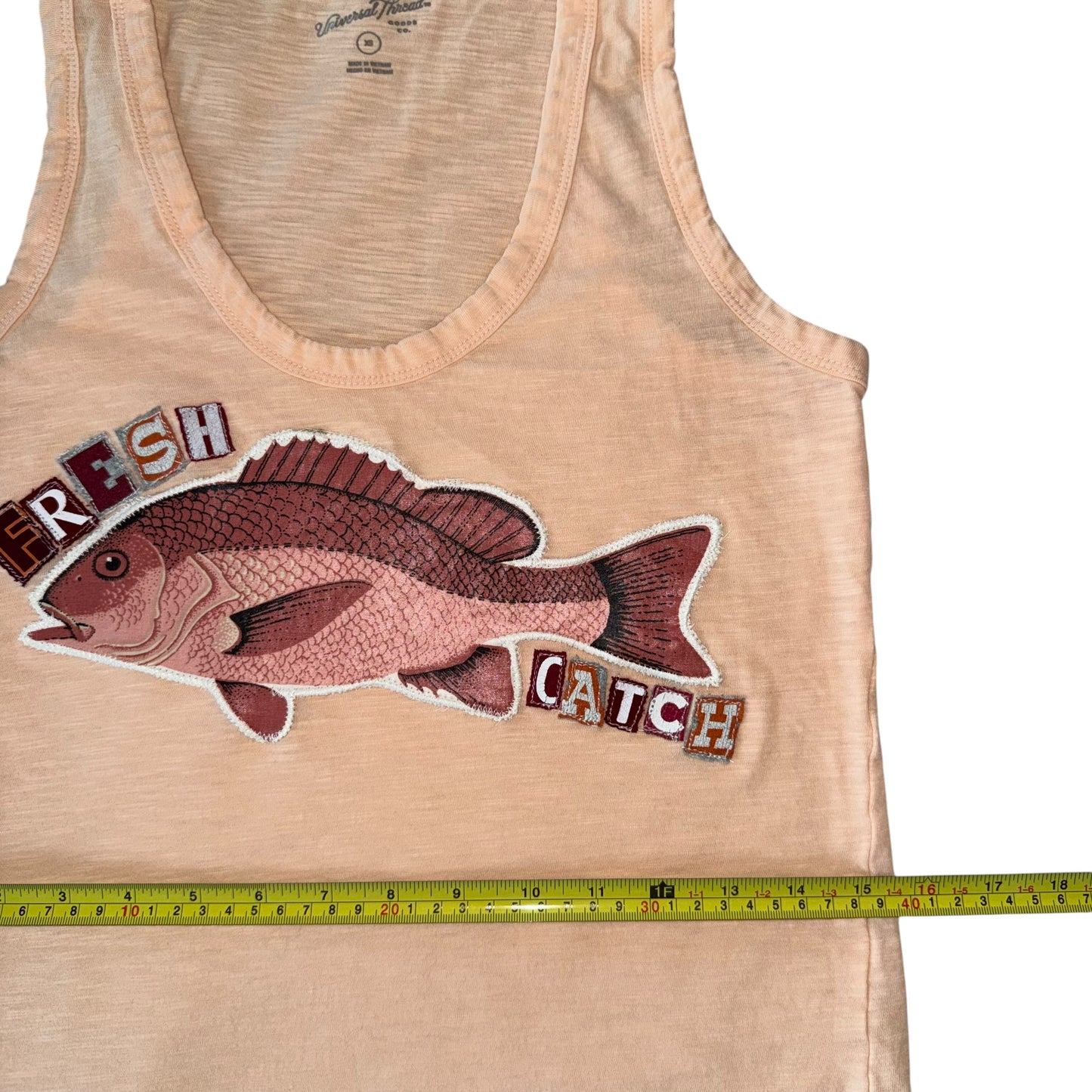 Earthbound - Fresh Catch Peach Tank (XS/S)