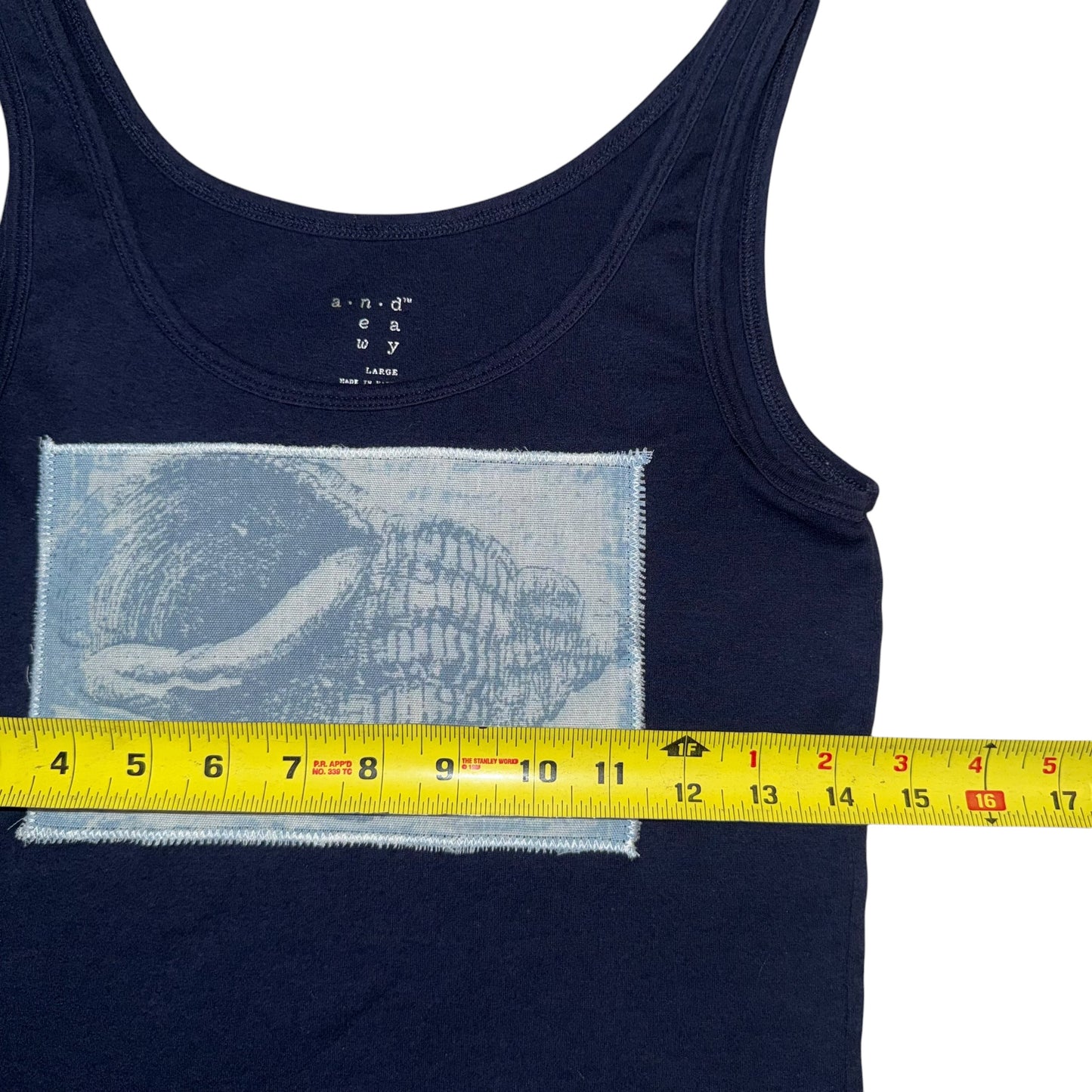 Earthbound - Sea Shell Blue Tank (L)
