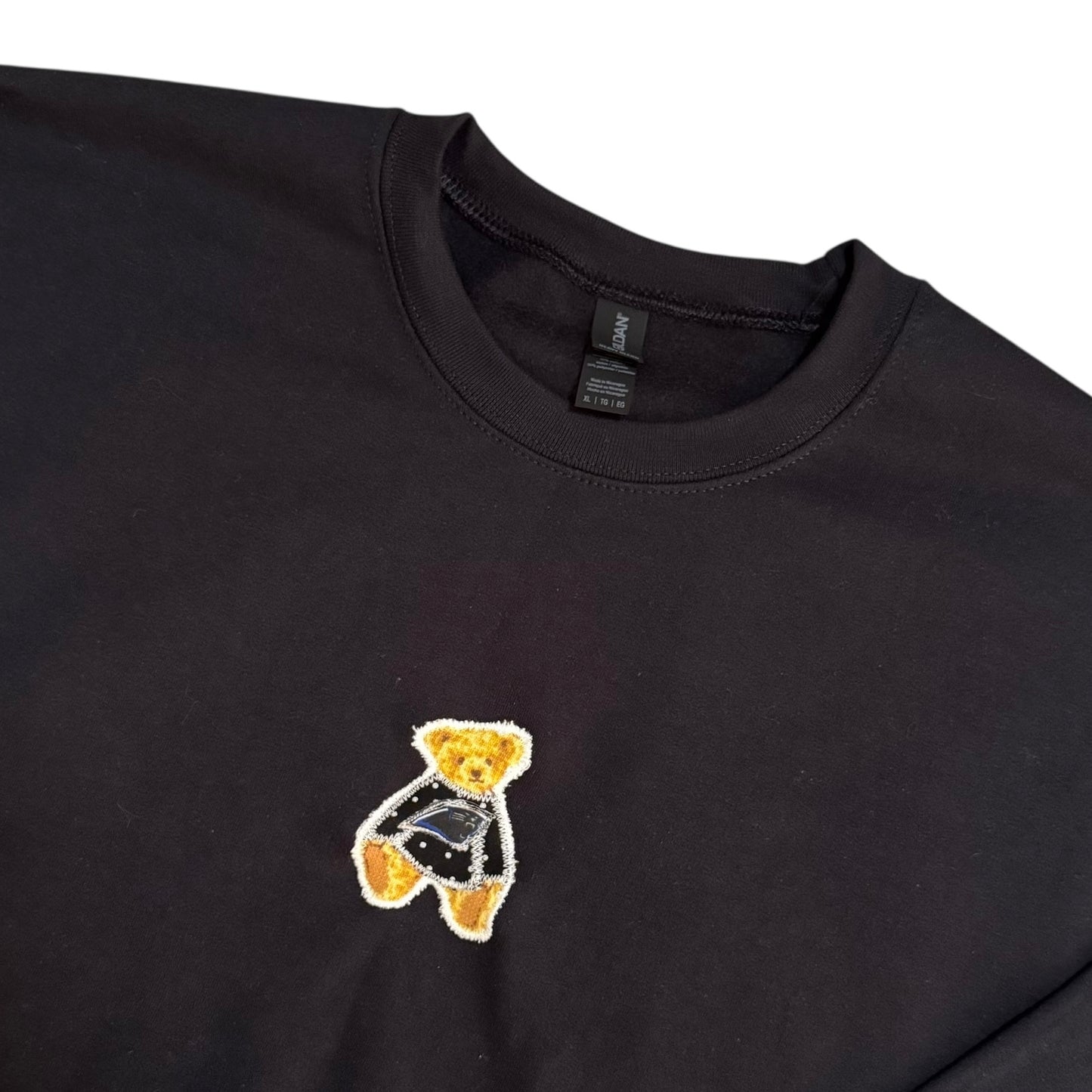 CLT - Carolina Panthers Upcycled Bear (XL)