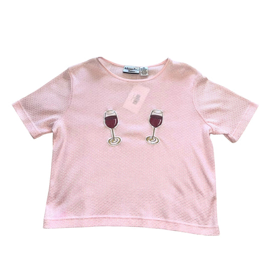 Just a Girl - Double Wine Tee (S)
