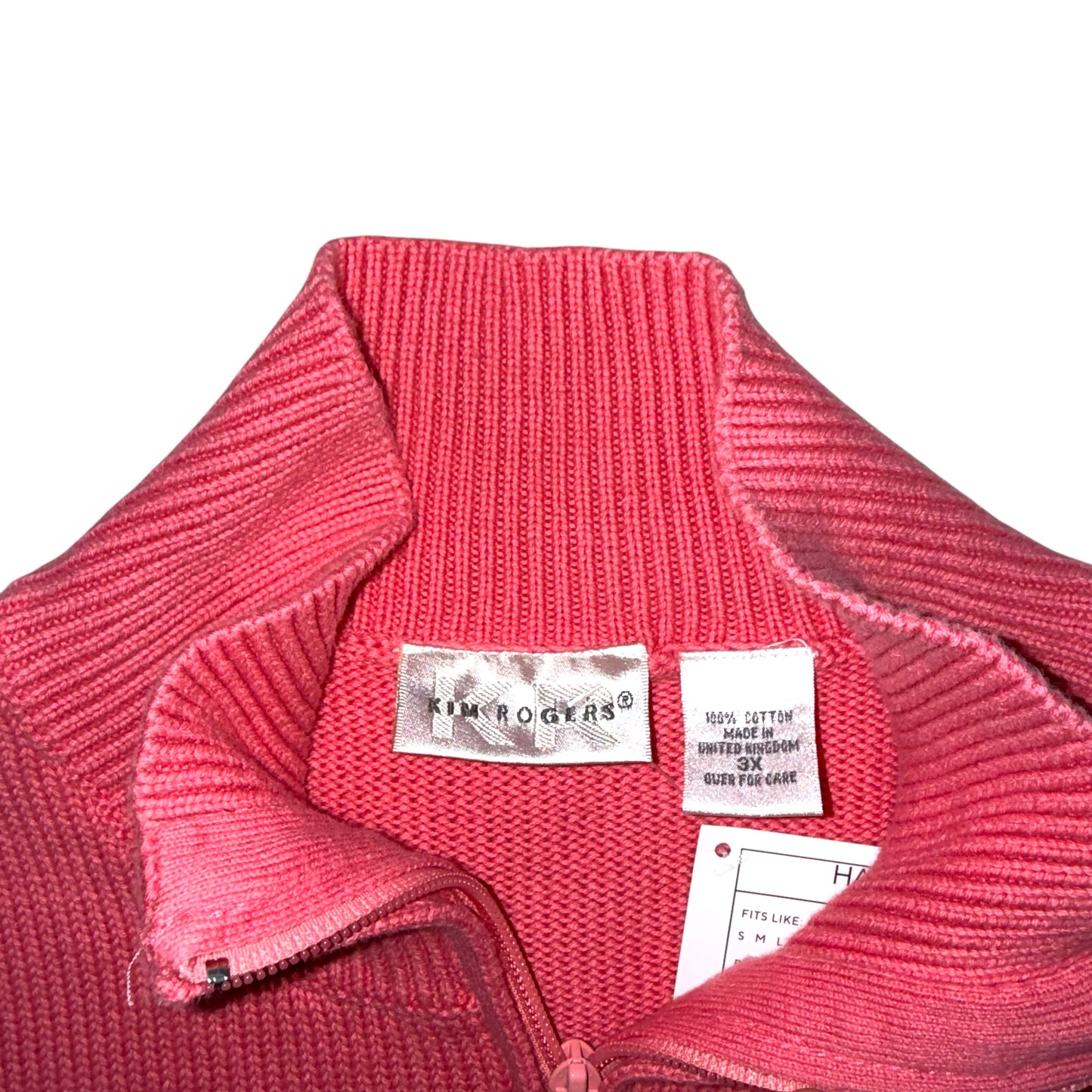 Just a Girl - This Land Striped Quarter Zip (2XL)